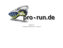 Tablet Screenshot of pro-run.de